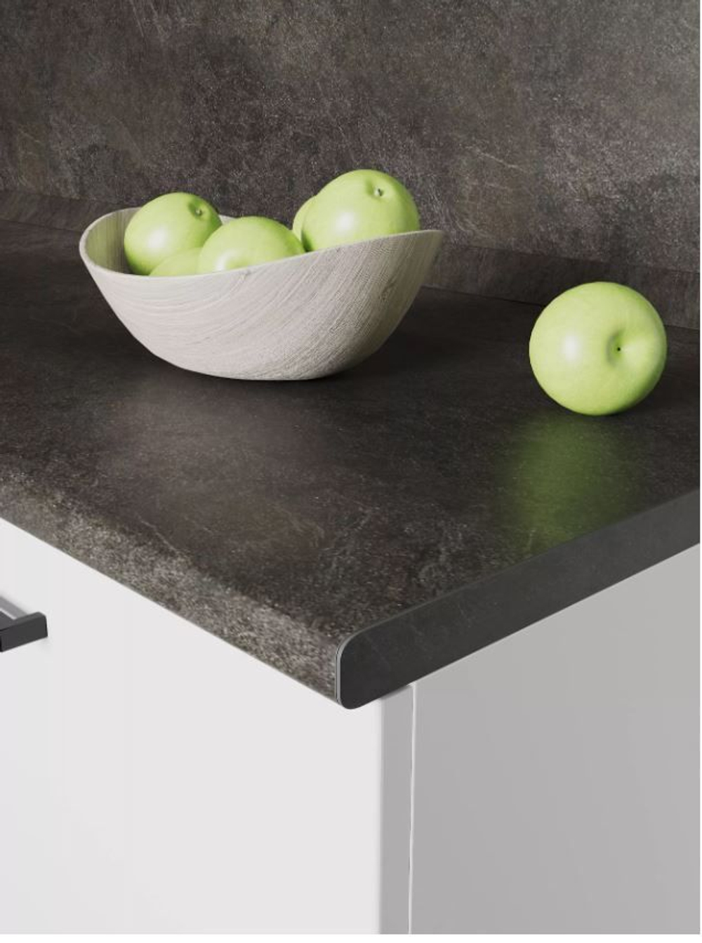 Кухонный гарнитур Лофт 3000 мм столешница 38 мм, верхние шкафы 950 мм (увеличенные), ЛДСП, прямая просторная кухня с высокими шкафами, вместительными ящиками.