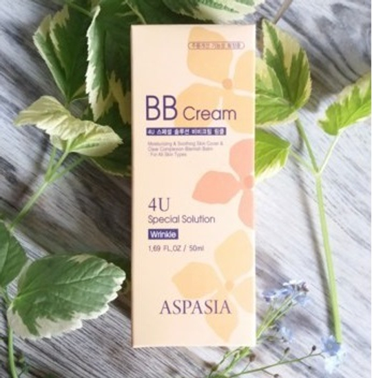 Aspasia. ББ-крем с антивозрастным эффектом BB Cream 4U Special Solution. Wrinkle