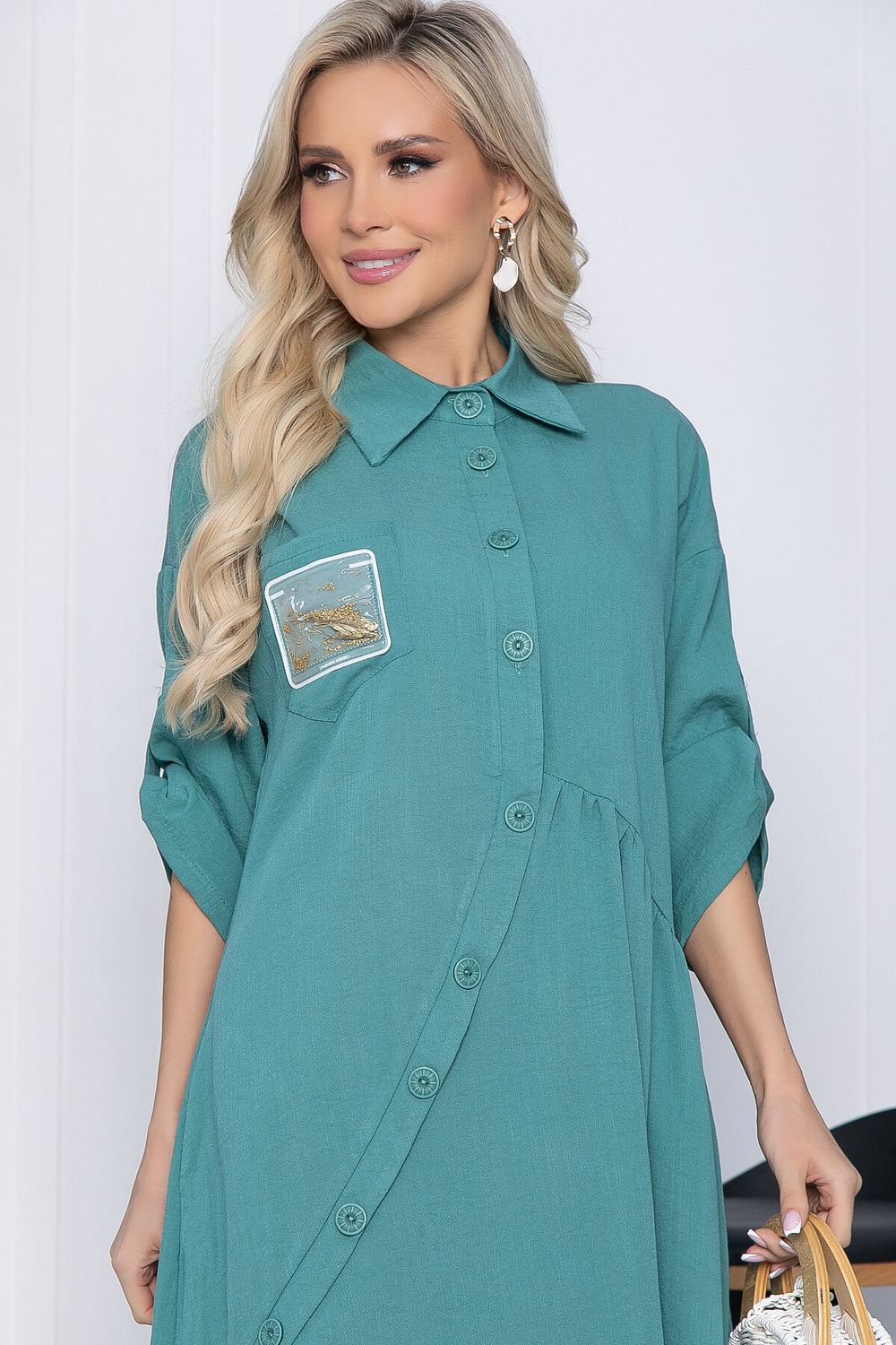 Платье Индира (малахит ХИТ) П10541 LT Collection