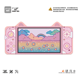 Большой коврик для мыши "С ушками" 80х40 см