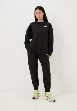 Толстовка женская PUMA ESS+ Relaxed Small Logo Crew FL