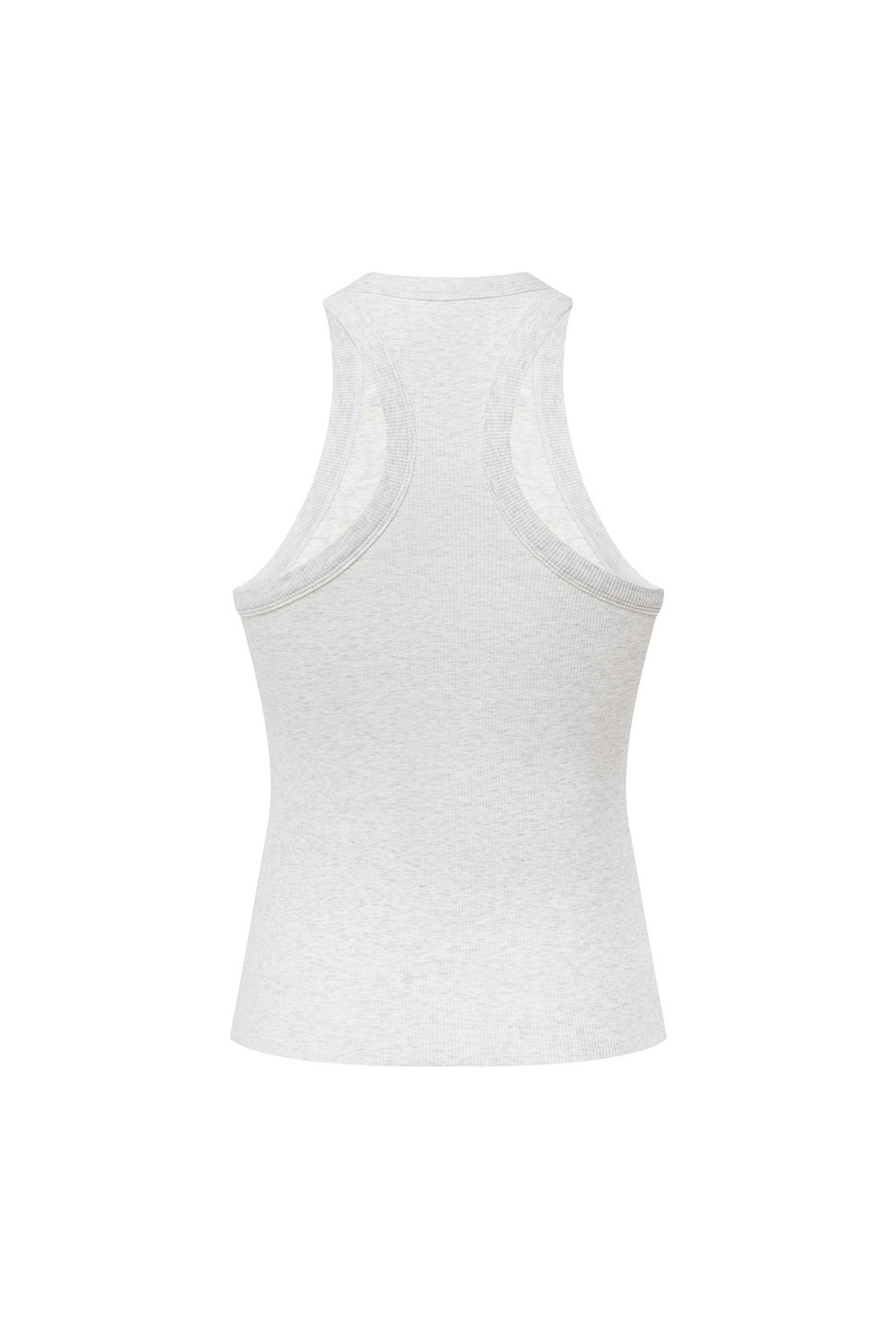 Майка с глубокой проймой AVRORA Светло-серый меланж