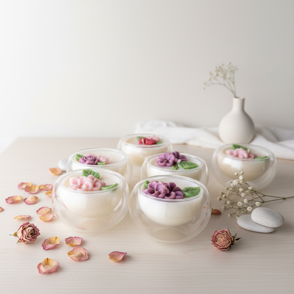 Свеча ароматическая Весна, 50мл