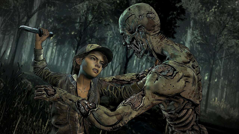 The Walking Dead: The Telltale Definitive Series (диск для PS4, интерфейс и субтитры на русском языке)