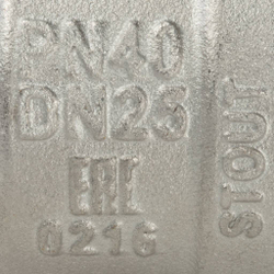 Кран шаровой резьба/резьба полнопроходной (рычаг) 25