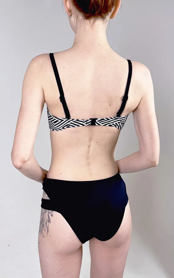 Купальник 510 Aria Black-White