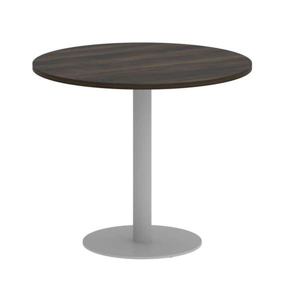 Onix Direct Стол круглый O.SPRG-1 Дуб Мали/Металл Серый 900*900*750