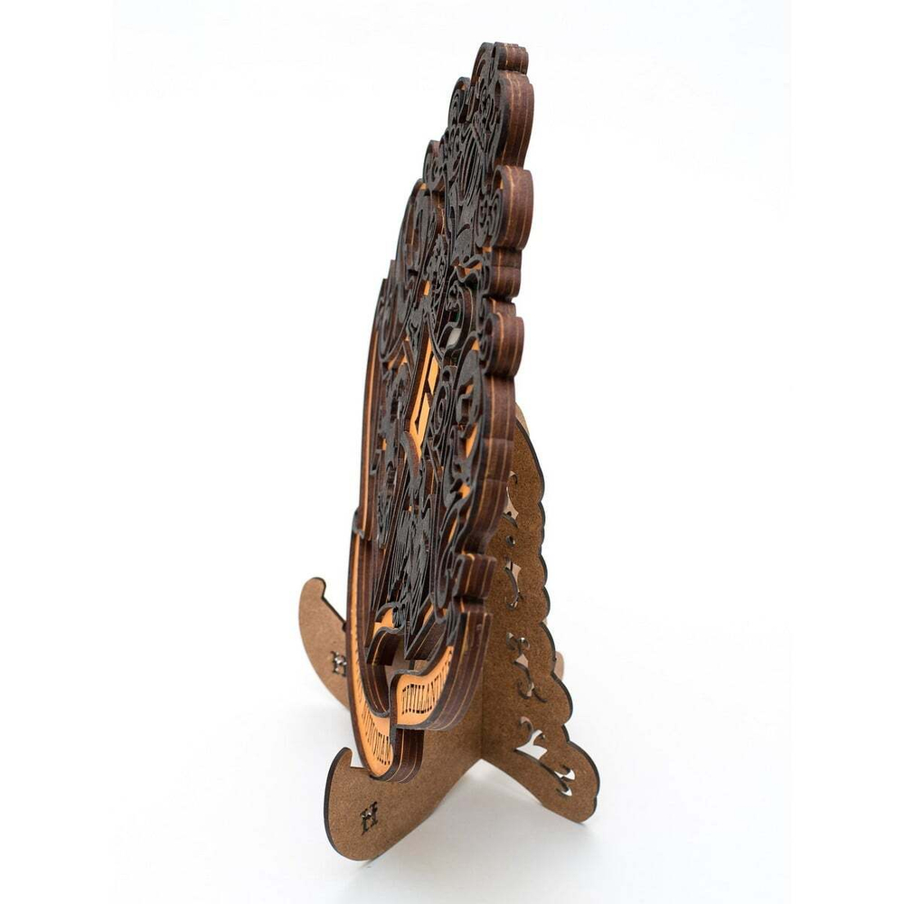 Хогвартс от SamCraft - сборные объемные 3D картины из дерева своими руками, покрась, собери и склей