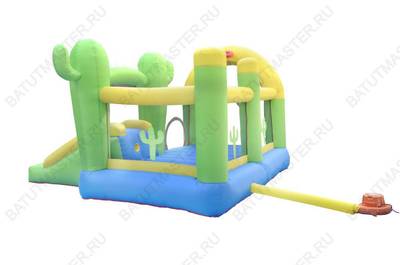 Батут для дачи "Весёлые кактусы"  3,6*3,45*2,4 м
