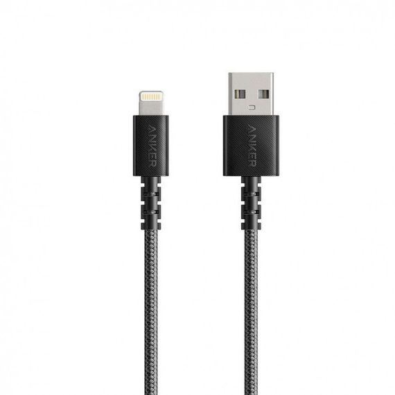 Кабель Anker PowerLine Select+ Lightning - USB (0.9 м) черный (A8012H11) (A8012H12)