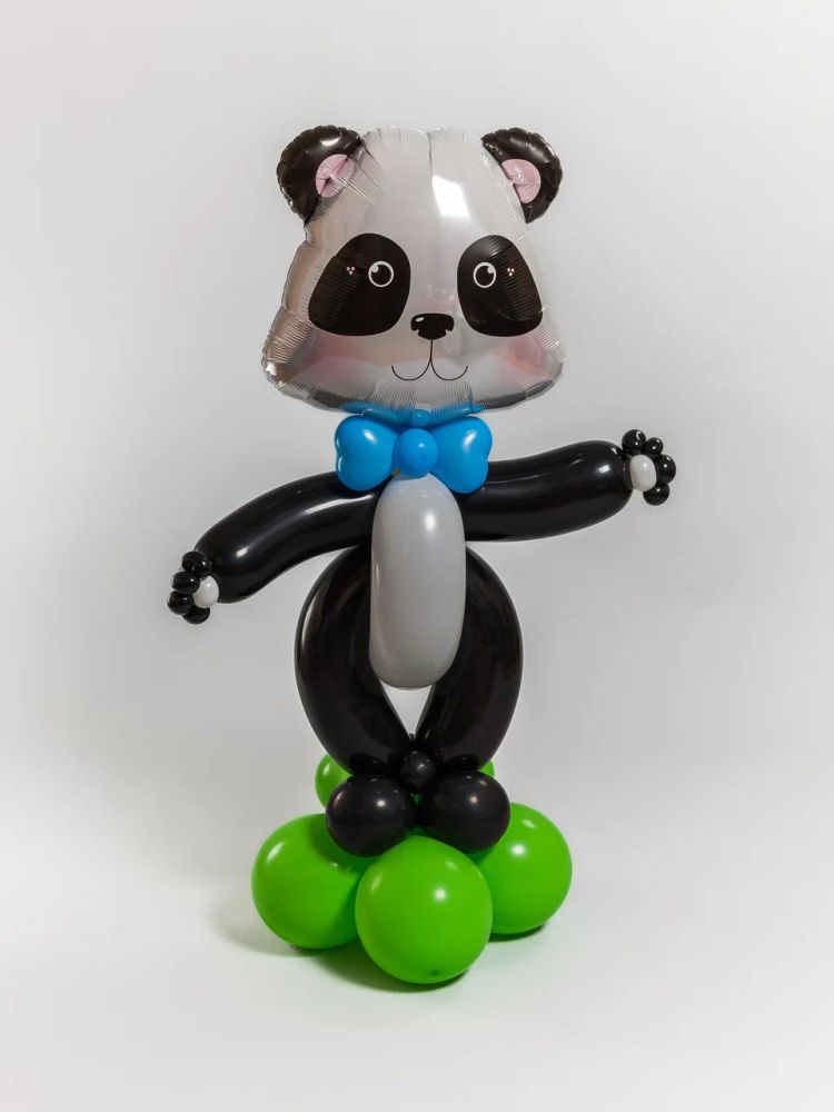Милая панда, фигура из шаров