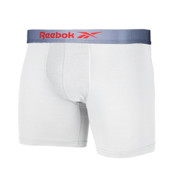 Мужские спортивные боксеры Reebok Mens Med Sports Trunk Astrid 3P - white/batik blue/pure grey
