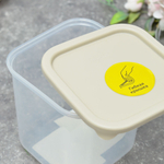 Банка для сыпучих продуктов 0,8л "Sugar&Spice Vanilla", латте