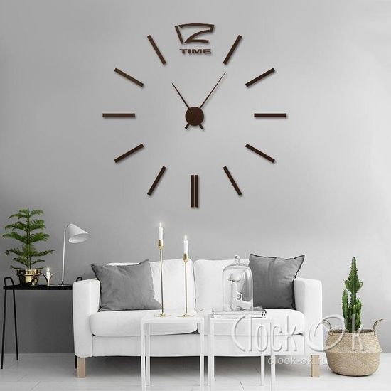 Настенные 3D часы Hard Wall