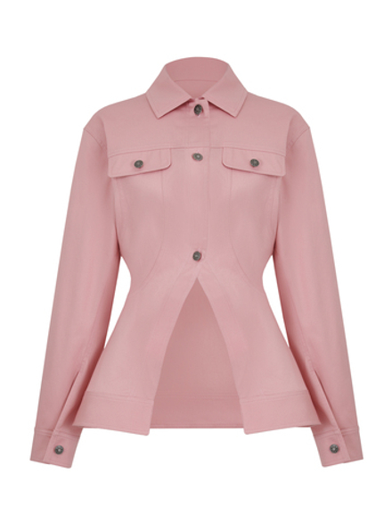 Куртка джинсовая "Safari", пудровый