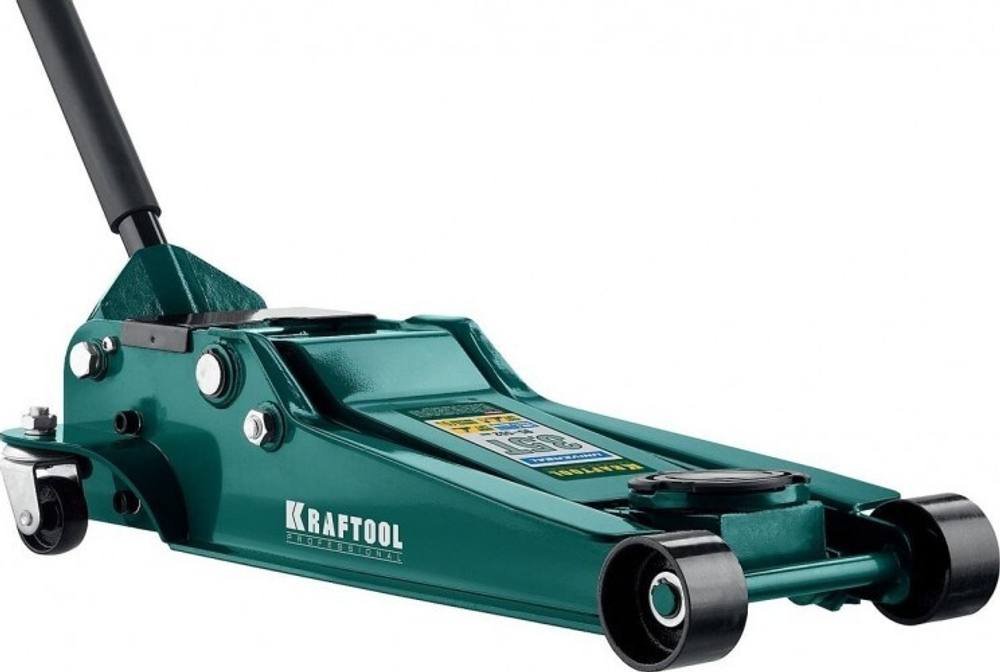 Домкрат подкатной KRAFTOOL "Universal" гидравлический 3,5т, 95-552 мм, 43454-3.5