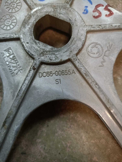 55 Шкив барабана для стиральных машин Samsung DC66-00655A б/у