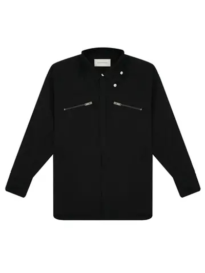 Рубашка «002» черная