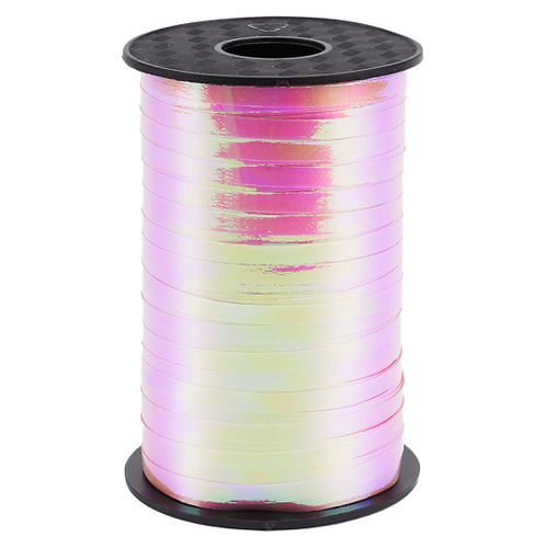 Лента для воздушных шаров Северное сияние, Розовый, Хамелеон 250 м