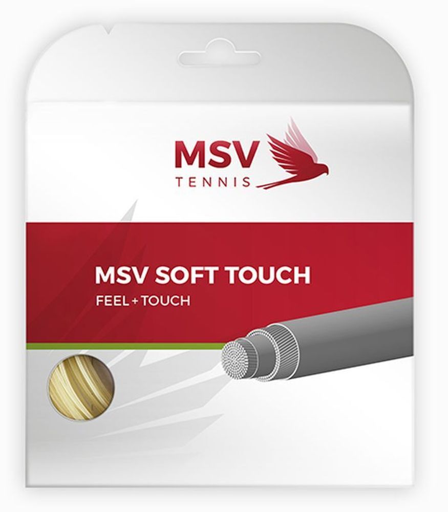Струнгы для сквоша MSV Soft Touch (12 m) - natural