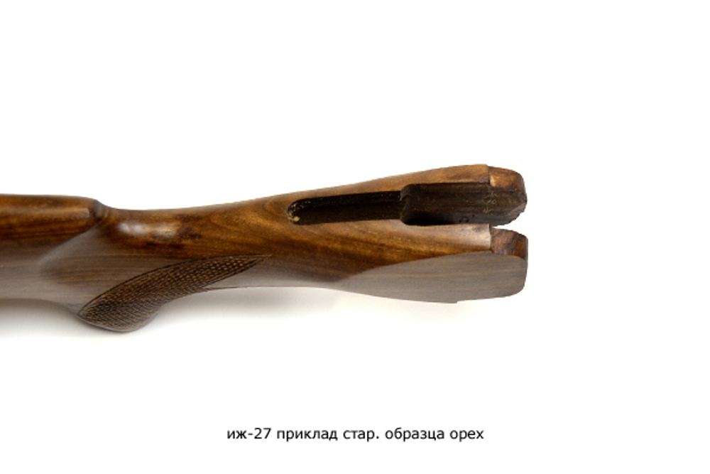 Приклад и цевье на ИЖ-27 до 88 года, орех, 12 калибр
