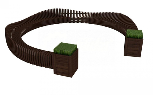 Скамейка Long bench