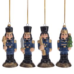 GAEM Украшение новогоднее "Щелкунчик", L5 W5 H11 см, 4в.