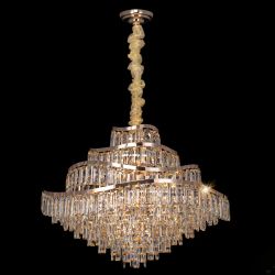 Citilux NAIAD CL315192 Люстра хрустальная подвесная Золото