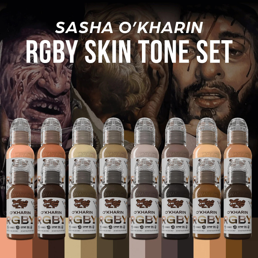 16 SASHA O'KHARIN RGBY SKIN TONE SET 1oz