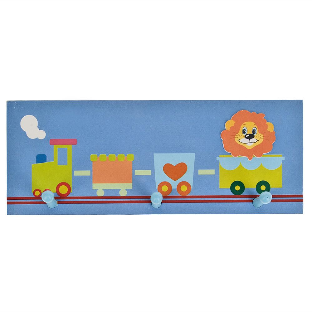 Вешалка настенная (3-и крючка) " " 34*5,5*13,5см. (4вида) (транспортная упаковка)