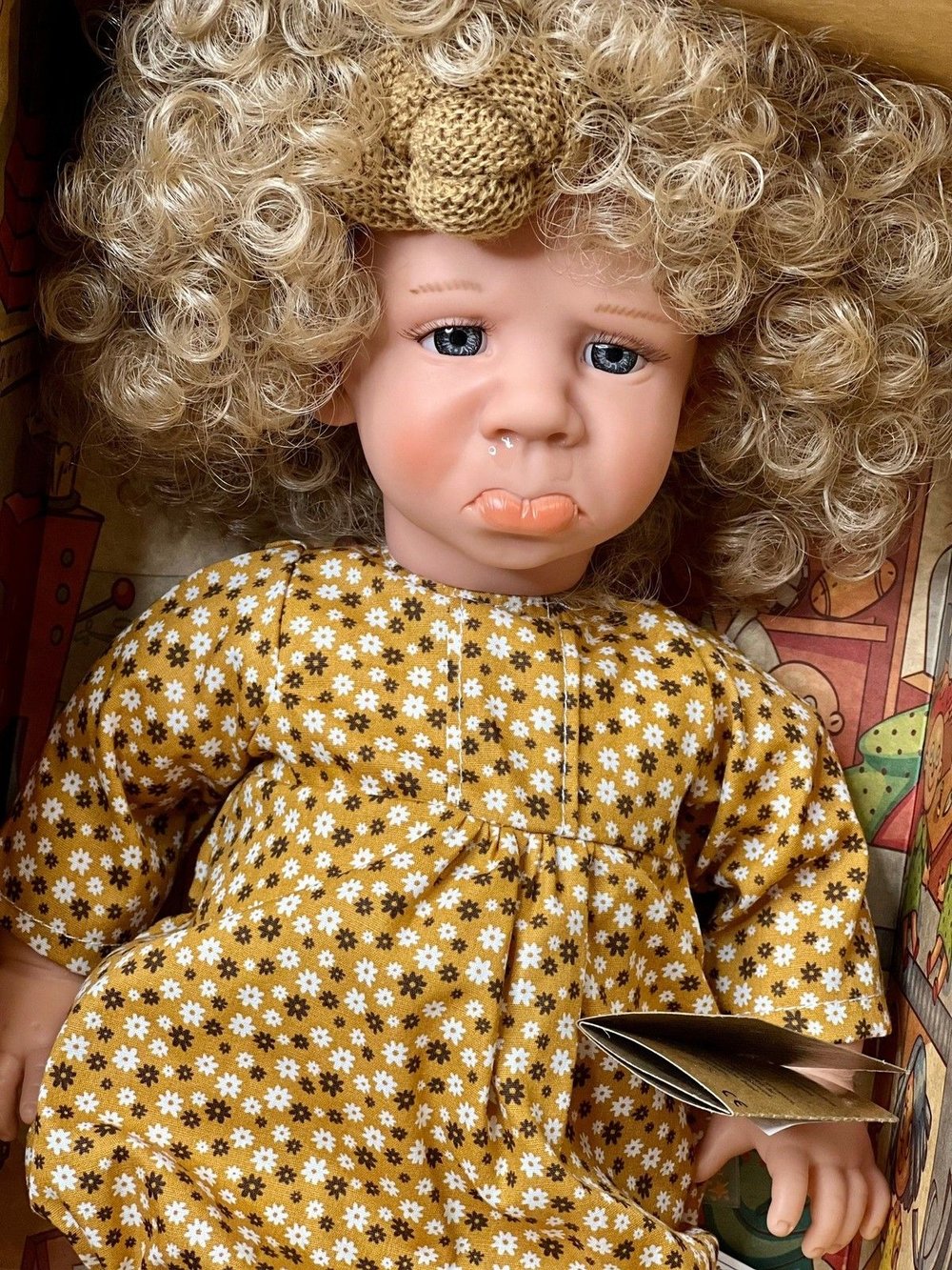 Кукла LAMAGIK мягконабивная 38см Gestito (12037)