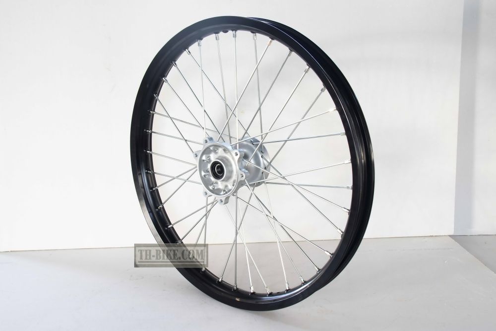 44650-KZZ-J00. WHEEL SUB ASSY., FR. Front wheel spoke Honda CRF250L-Rally (17-20). Black