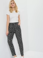 Брюки домашние широкие на резинке