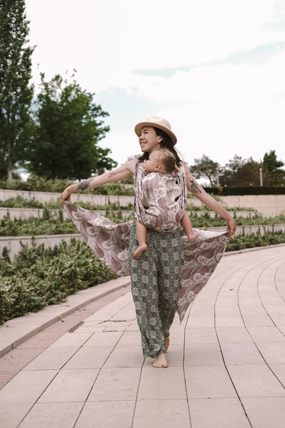 Mokosh wrap Ночные стражи Яблоневый цвет