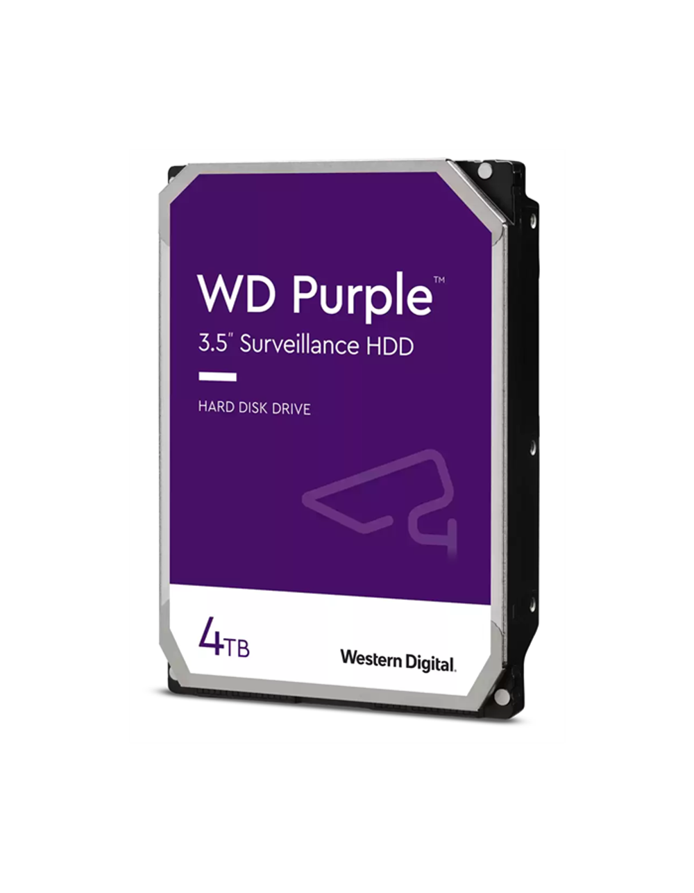 Western Digital Purple HDD 3.5" SATA 4Tb, IntelliPower, 256MB buffer (DV&NVR), WD43PURZ, 1 year