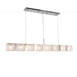 Подвесной светильник Cloyd CORUND-A P8 / шир. 116 см - хром (арт.10929)