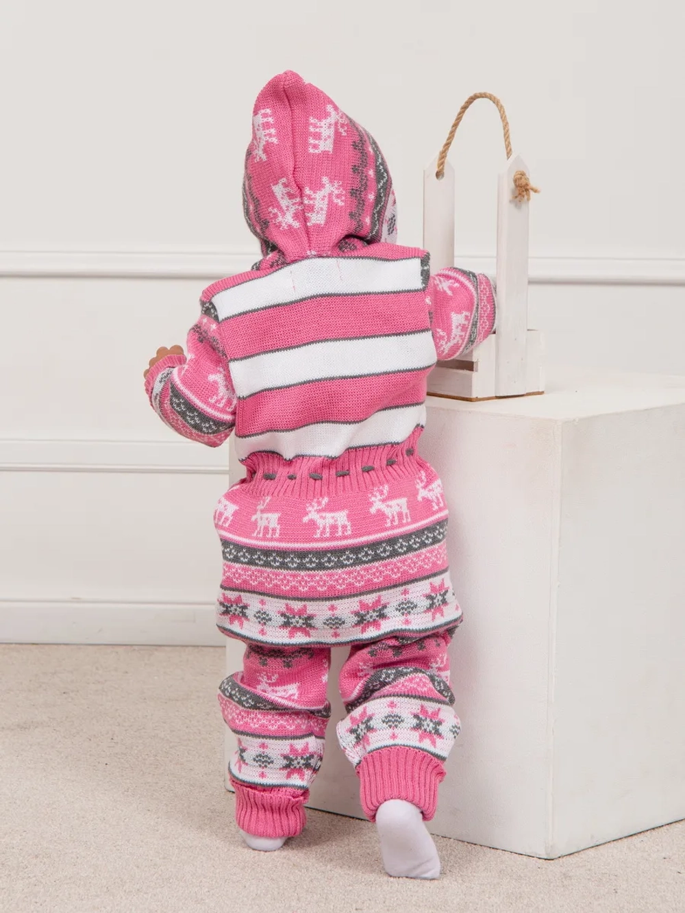 Комбинезон вязаный