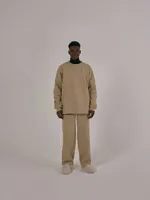 Брюки One Two Oxford Tan широкие утепленные бежевые