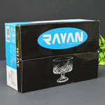 Набор вазочек для мороженого 6шт 140мл, h8см, d7,8см "Seline"