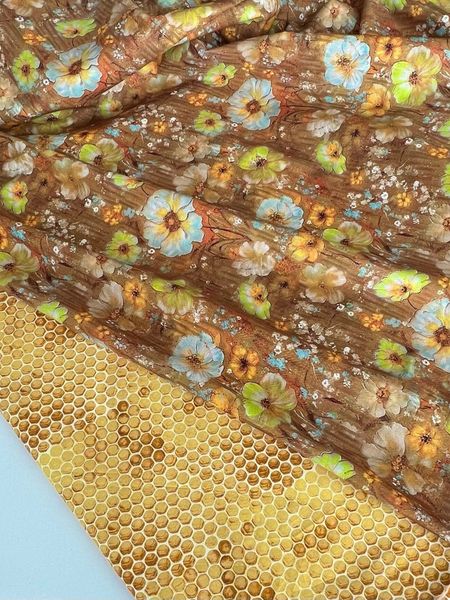 ТКАНИ В ПУТИ, ПЧЕЛИНЫЕ СОТЫ - 100% ХЛОПОК 5