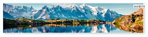 Фартук для кухни ПВХ Panda Горный пейзаж 0111 2800х610 мм