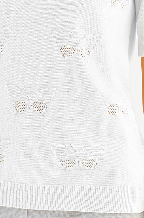 23533 Джемпер женский (молочный)