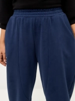 Брюки бананы утепленные с начесом широкие