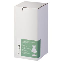 БЛЮДО НА НОЖКЕ С КРЫШКОЙ "RABBIT FAMILY" 12*12*23,5 СМ