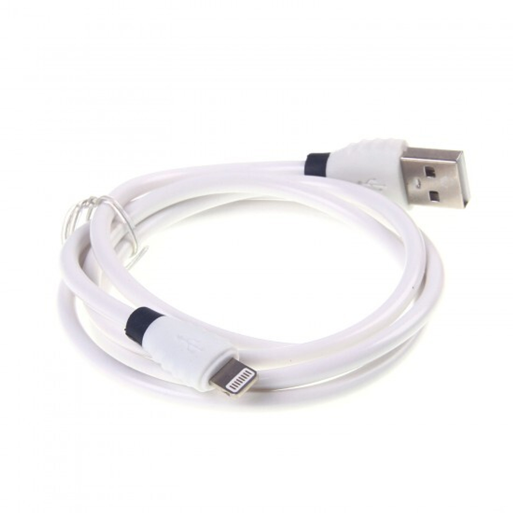 USB - Lightning дата кабель Jkx-004, 1 м, 012932 Белый
