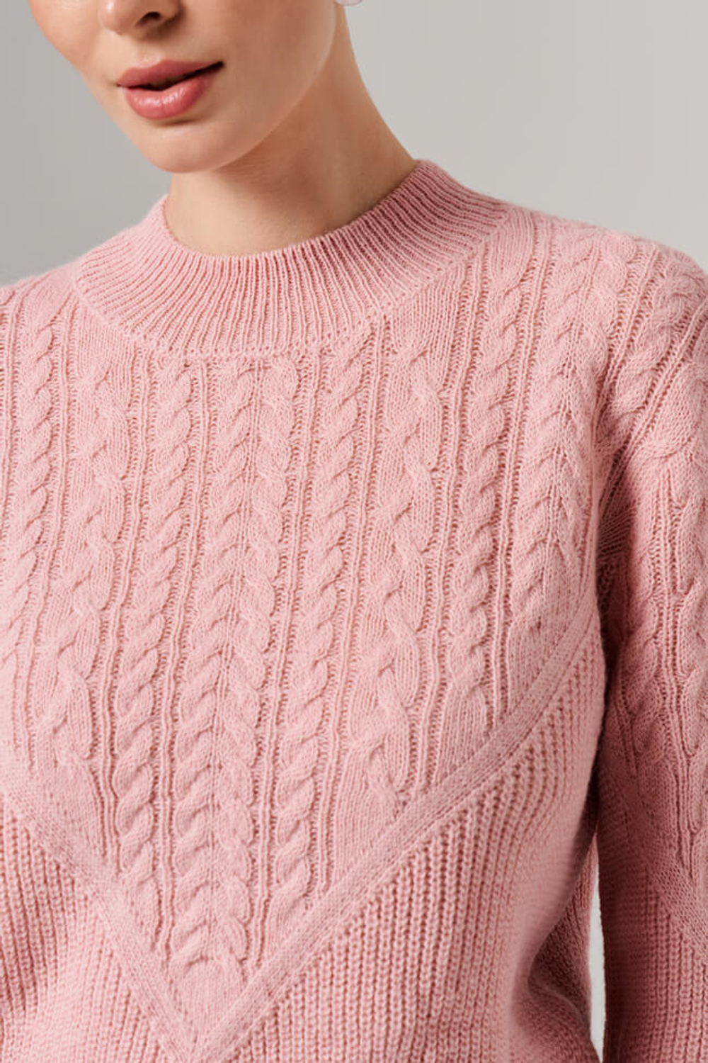 23094 Джемпер женский (розовый)