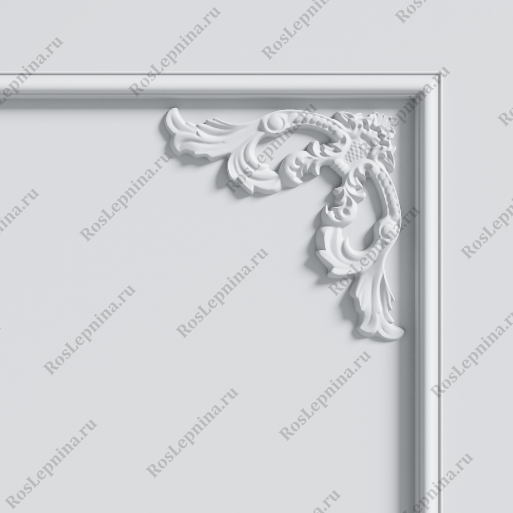 Угол с орнаментом Roslepnina UR-534P