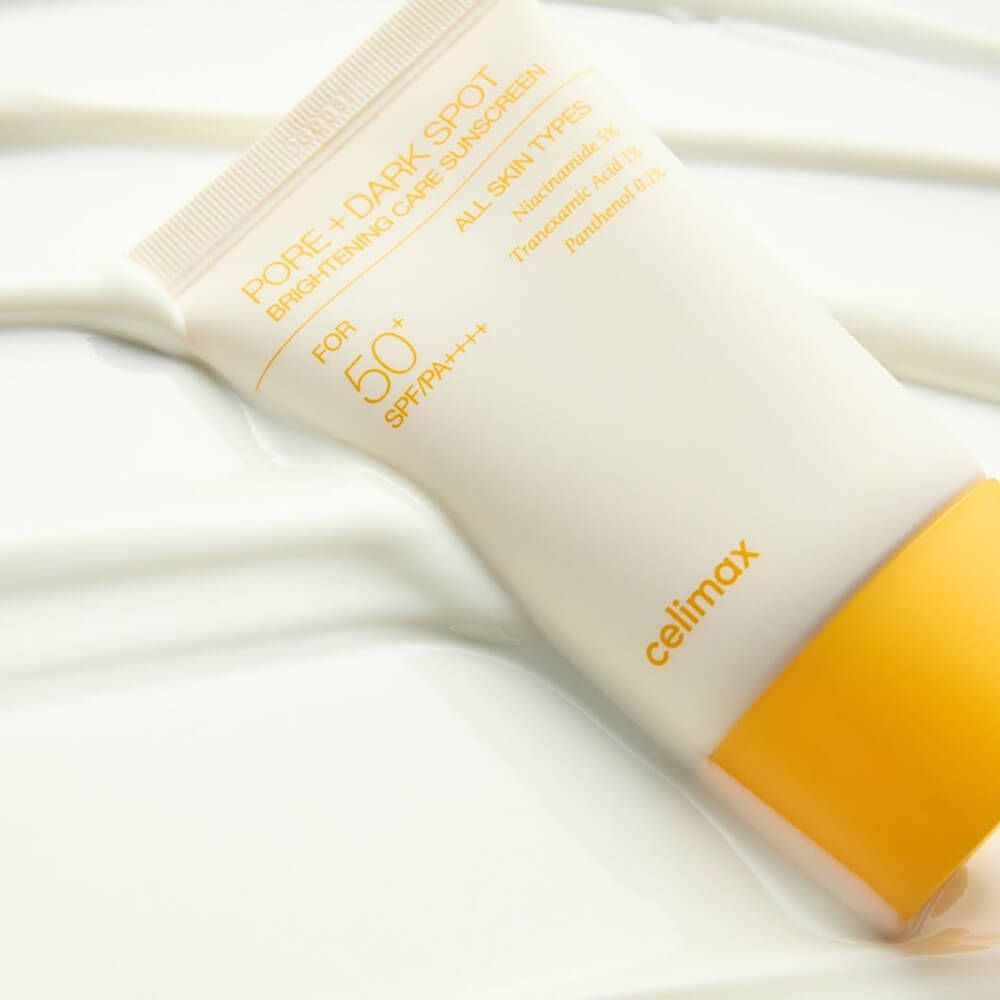 Крем для лица солнцезащитный CELIMAX PORE+DARK SPOT BRIGHTENING CARE SUNSCREEN 50 мл