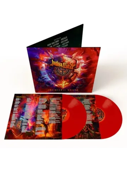 Judas Priest. Invincible Shield (2LP, RED) 2024 Новая