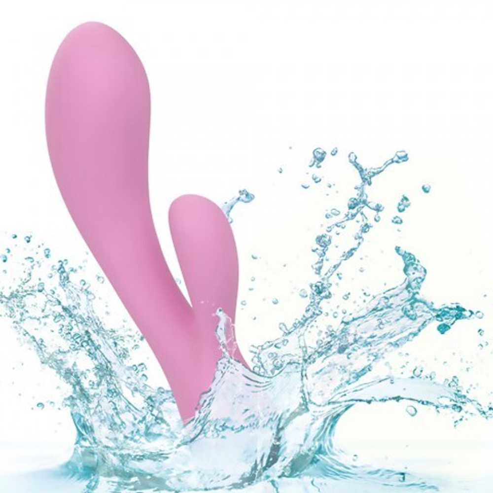 Вибратор-кролик ультрагибкий CalExotics Contour Zoie, 10.75 x 3.25 см